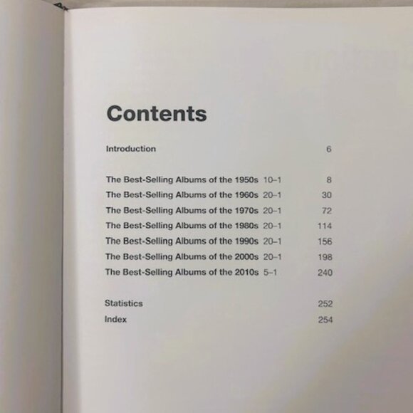 Best Selling Albums of All Times Book Metro Books Must Have - Picture 11 of 14